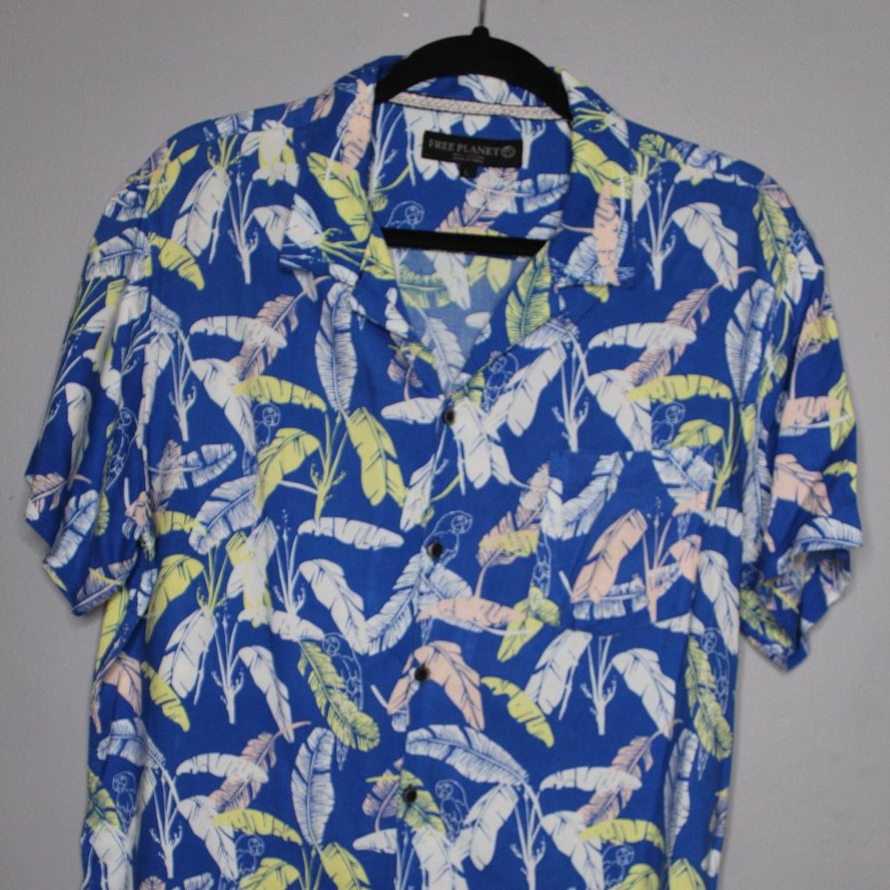 Printed Button Down